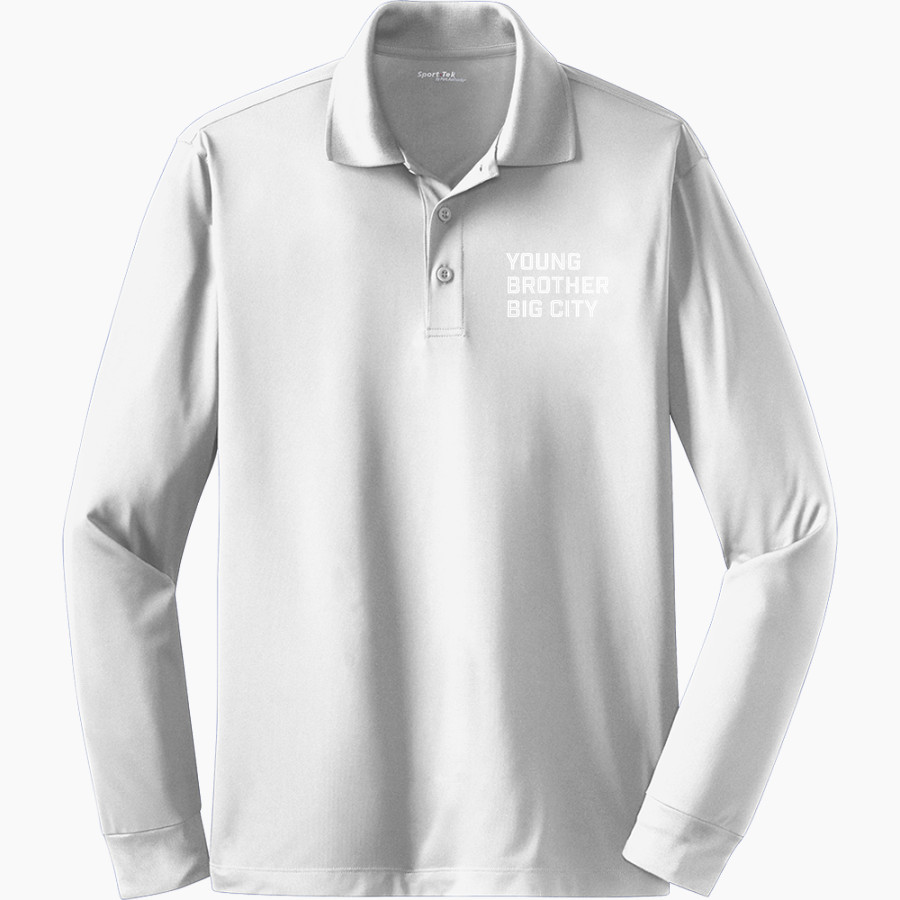 Young Brother Big City Young Brother Big Ci <span class="pdp-name-mascot">Young Brother Big City</span> Sport-Tek Men's Long Sleeve Micropique Sport-Wick Polo