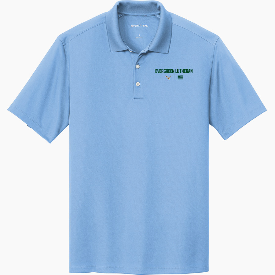 Evergreen Lutheran Eagles Sport-Tek Men's UV Micropique Polo