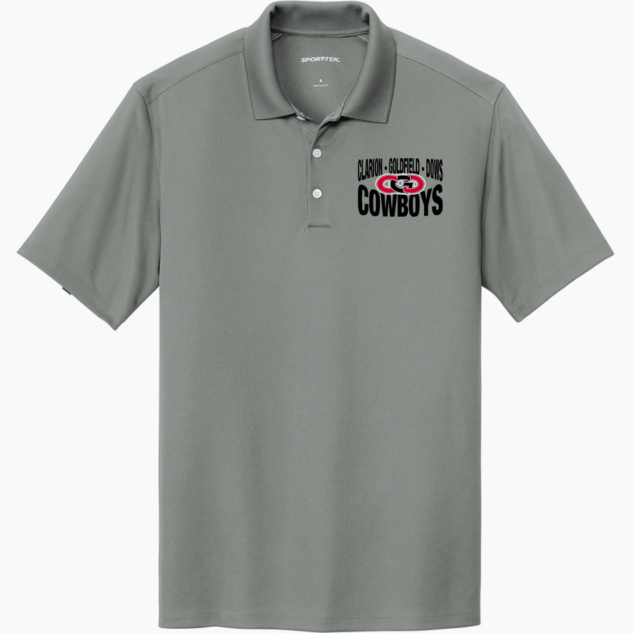 CLARION-GOLDFIELD-DOWS HIGH SCHOOL COWBOYS <span class="pdp-name-mascot">CLARION - GOLDFIELD COWBOYS</span> Sport-Tek Men's UV Micropique Polo