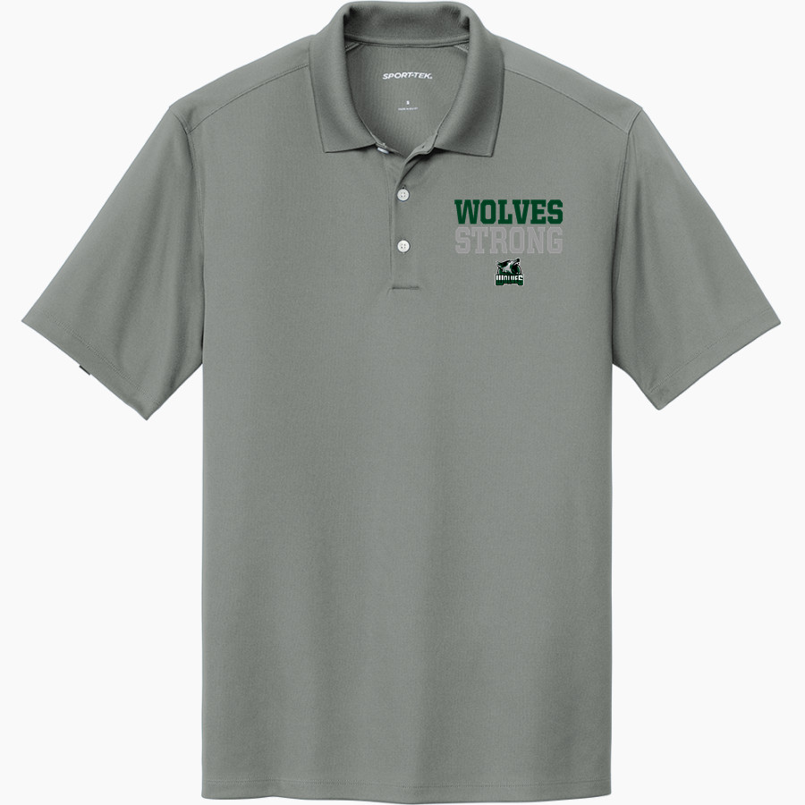 Woods Charter Wolves Sport-Tek Men's UV Micropique Polo
