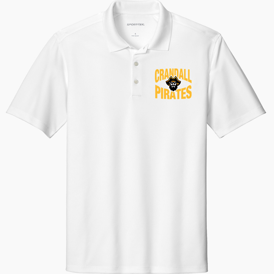 CRANDALL HIGH SCHOOL PIRATES Sport-Tek Men's UV Micropique Polo