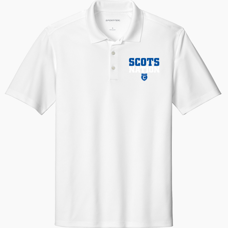 Covenant Scots Sport-Tek Men's UV Micropique Polo