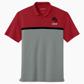 Sport-Tek UV Micropique Colorblock Polo