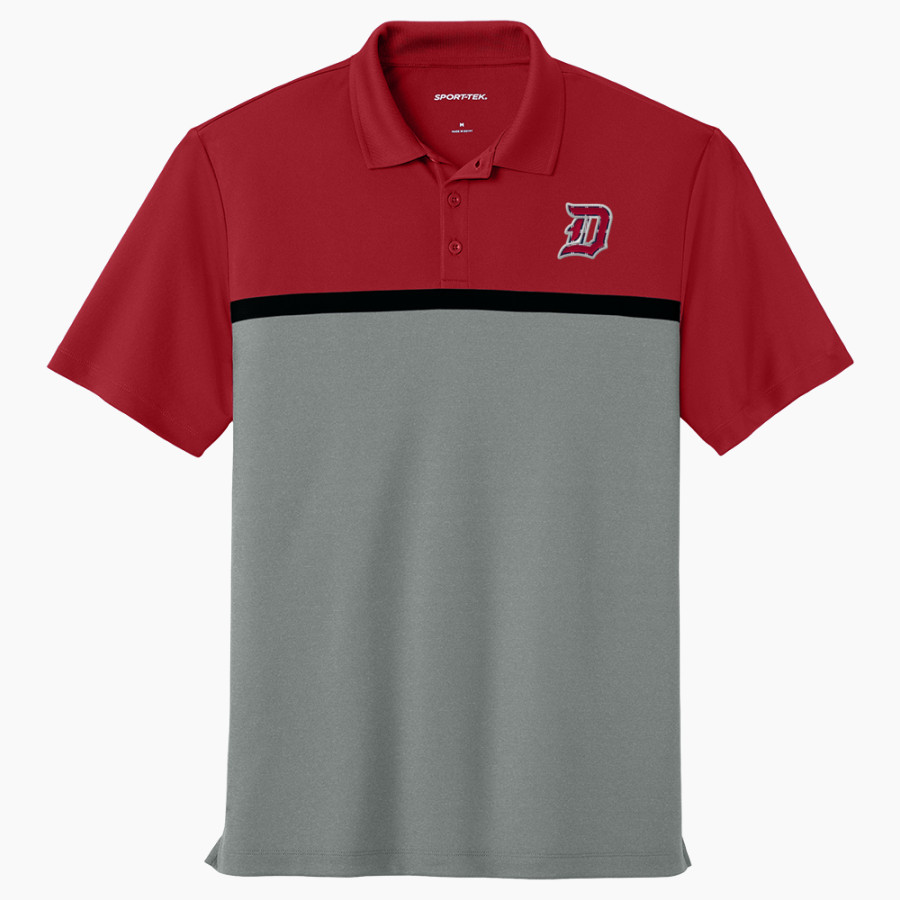 Dunedin Falcons Sport-Tek UV Micropique Colorblock Polo