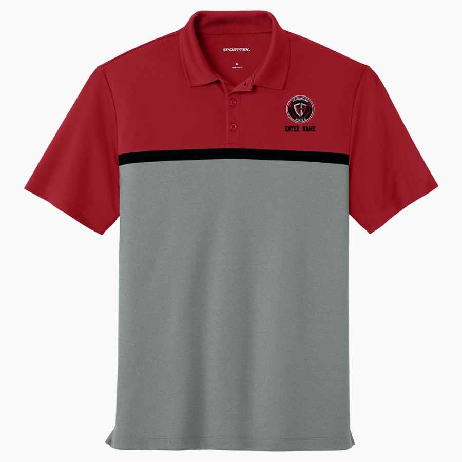 F.C. HIGHLAND F.C. HIGHLAND <span class="pdp-name-mascot">F.C. HIGHLAND</span> Sport-Tek UV Micropique Colorblock Polo