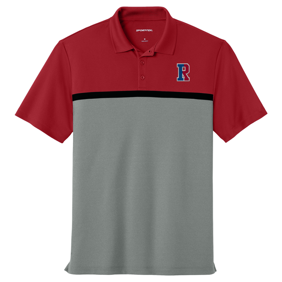 INDIO HIGH SCHOOL RAJAHS <span class="pdp-name-mascot">INDIO RAJAHS</span> Sport-Tek UV Micropique Colorblock Polo
