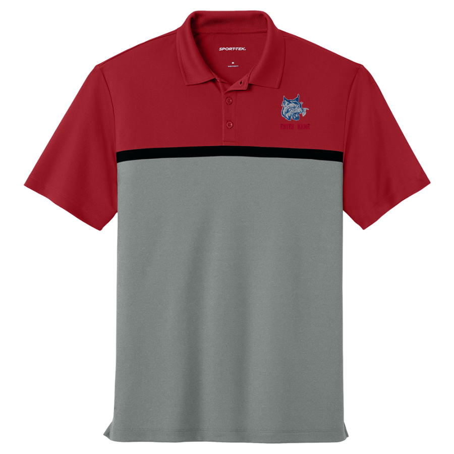 MYRTLE POINT HIGH SCHOOL BOBCATS <span class="pdp-name-mascot">MYRTLE POINT BOBCATS</span> Sport-Tek UV Micropique Colorblock Polo