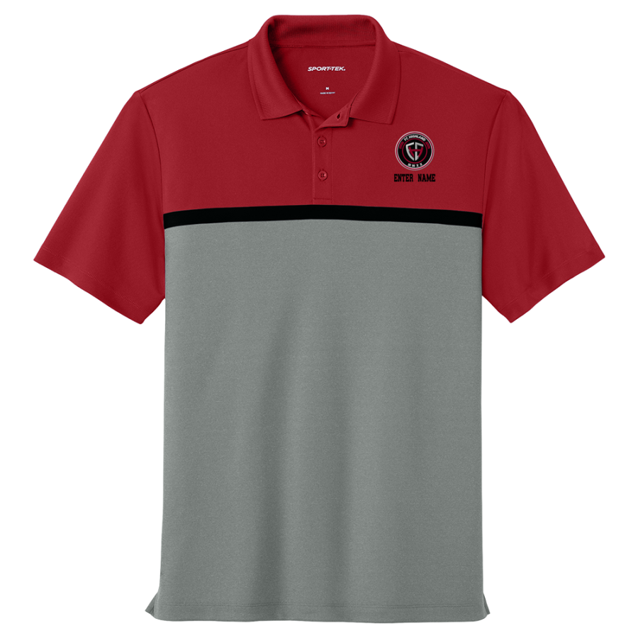 F.C. HIGHLAND F.C. HIGHLAND <span class="pdp-name-mascot">F.C. HIGHLAND</span> Sport-Tek UV Micropique Colorblock Polo