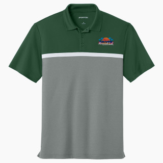 Sport-Tek UV Micropique Colorblock Polo