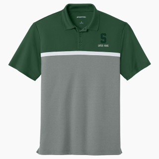 Sport-Tek UV Micropique Colorblock Polo