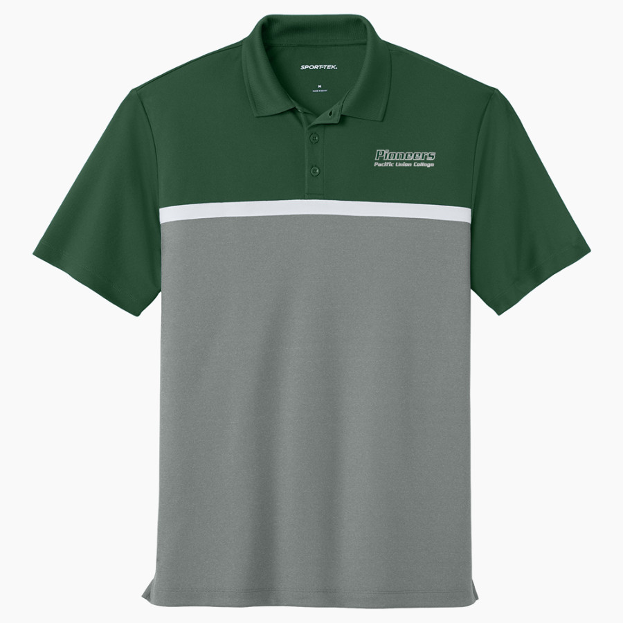 Pacific Union College Pioneers <span class="pdp-name-mascot">Pacific Union College Pioneers</span> Sport-Tek UV Micropique Colorblock Polo