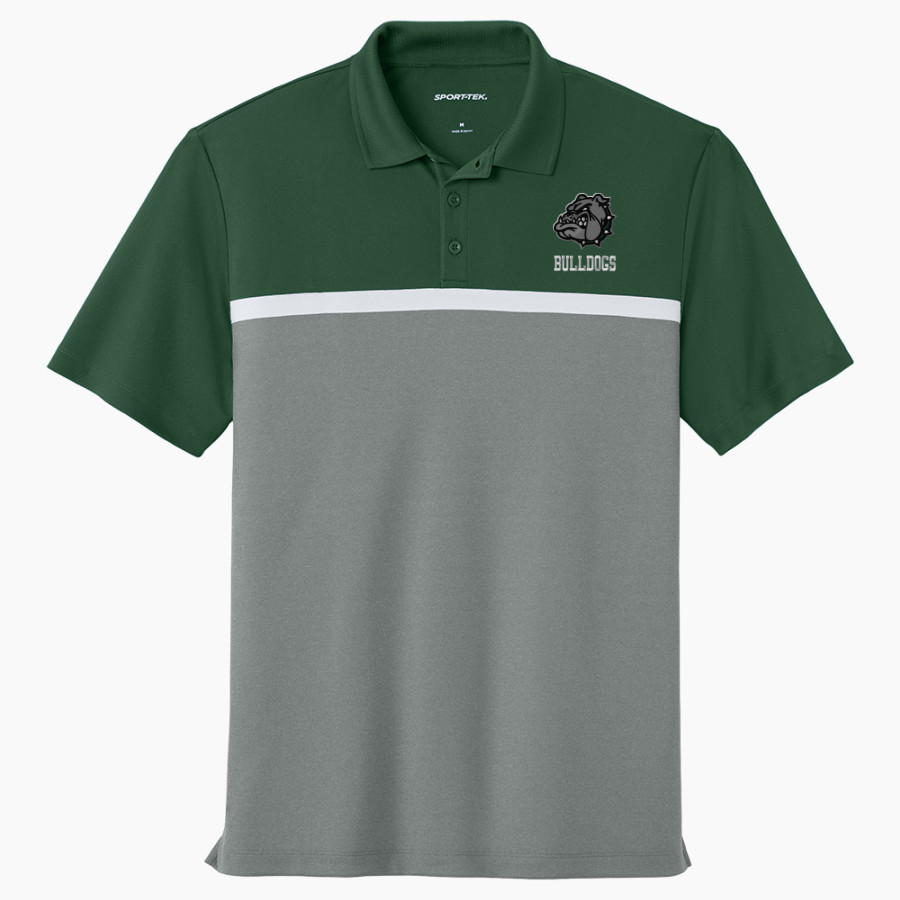 MELBOURNE HIGH SCHOOL BULLDOGS <span class="pdp-name-mascot">MELBOURNE BULLDOGS</span> Sport-Tek UV Micropique Colorblock Polo