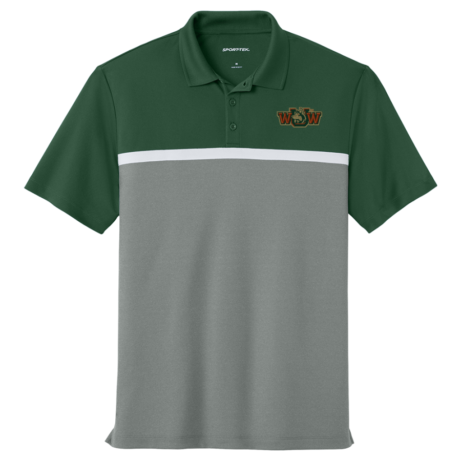 Walla Walla Wolves <span class="pdp-name-mascot">Walla Walla Wolves</span> Sport-Tek UV Micropique Colorblock Polo