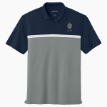 Saint Peter High School SAINTS ONLINE STORE <span class="pdp-name-mascot">Saint Peter Saints</span> Sport-Tek UV Micropique Colorblock Polo Front Thumbnail