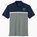 JERSEY COMMUNITY HIGH SCHOOL PANTHERS Sport-Tek UV Micropique Colorblock Polo Front Thumbnail