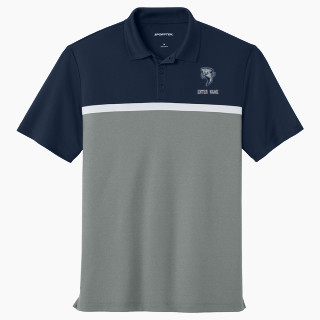 Sport-Tek UV Micropique Colorblock Polo