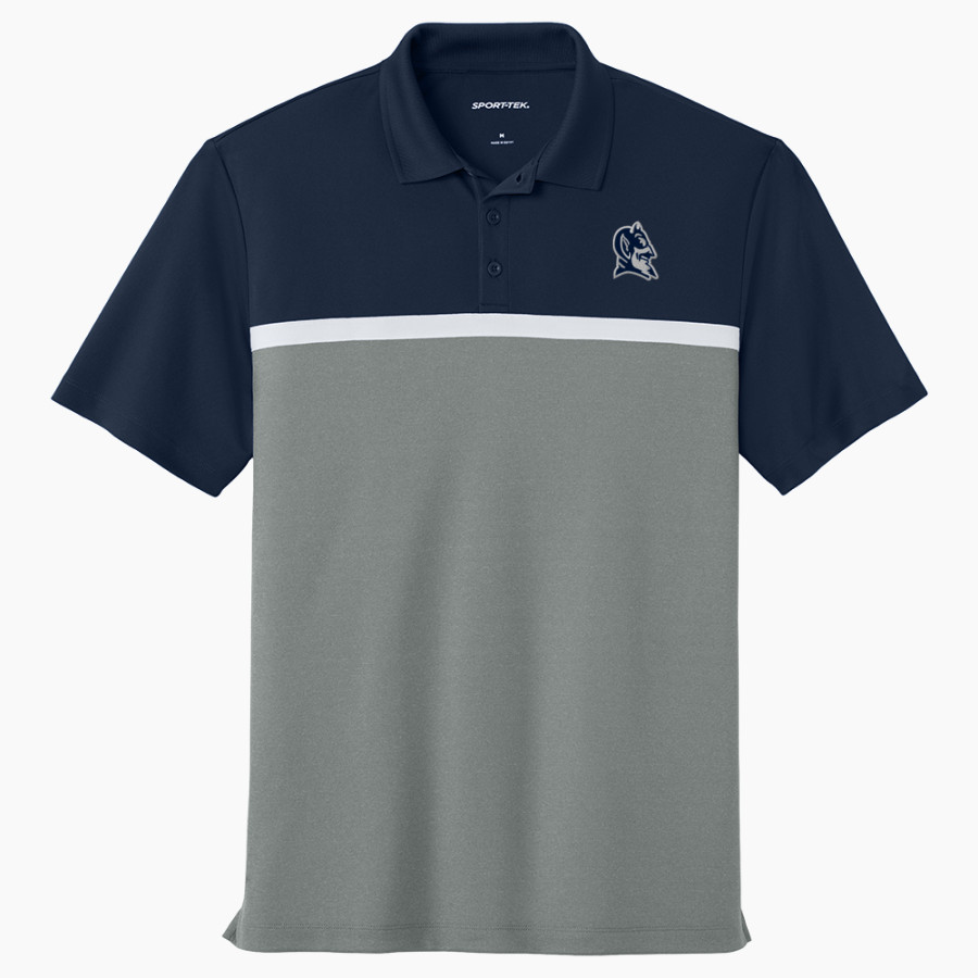 RICHMOND HIGH SCHOOL BLUE DEVILS <span class="pdp-name-mascot">RICHMOND BLUE DEVILS</span> Sport-Tek UV Micropique Colorblock Polo