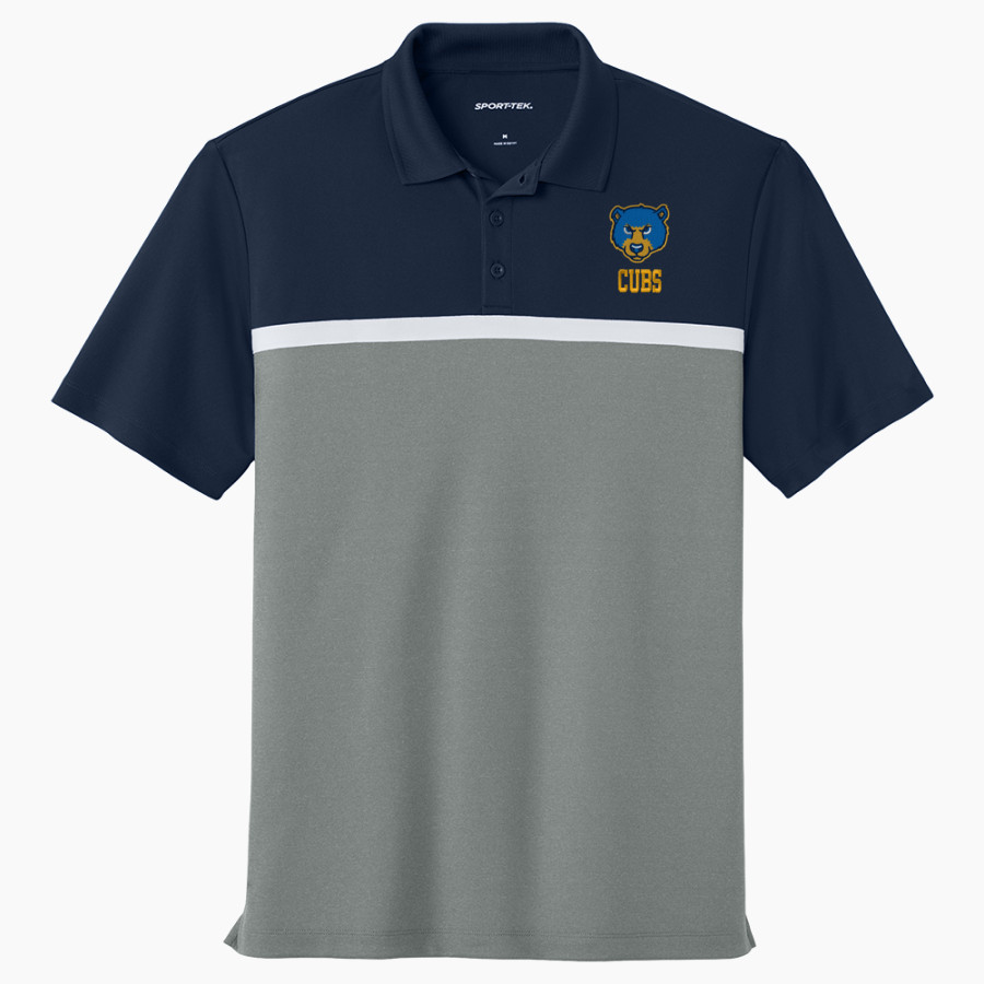 Timnath High School Cubs <span class="pdp-name-mascot">Timnath High School Cubs</span> Sport-Tek UV Micropique Colorblock Polo