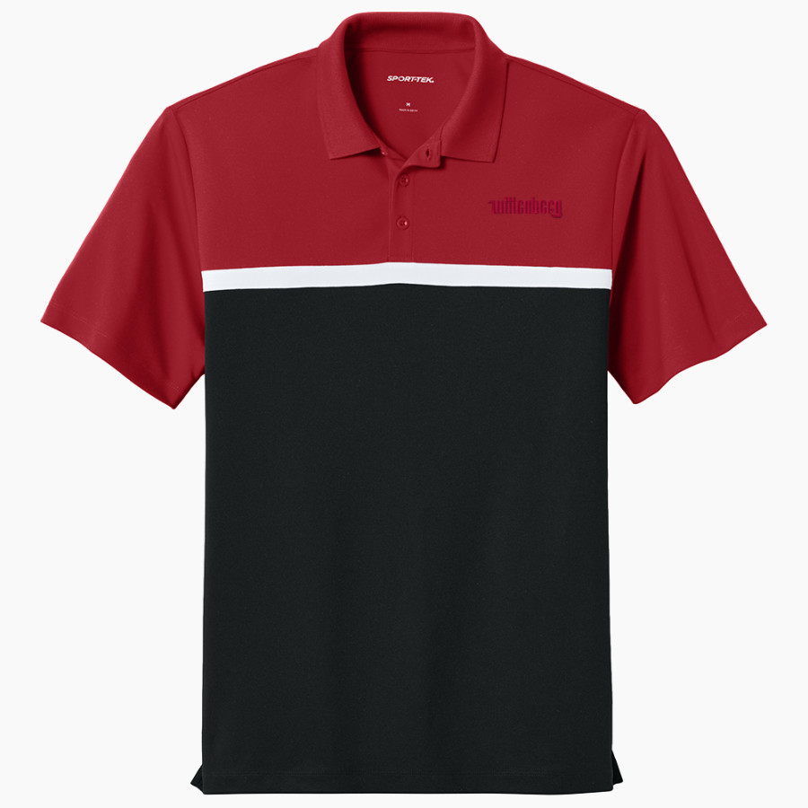 Wittenberg University Tigers <span class="pdp-name-mascot">Wittenberg University Tigers</span> Sport-Tek UV Micropique Colorblock Polo