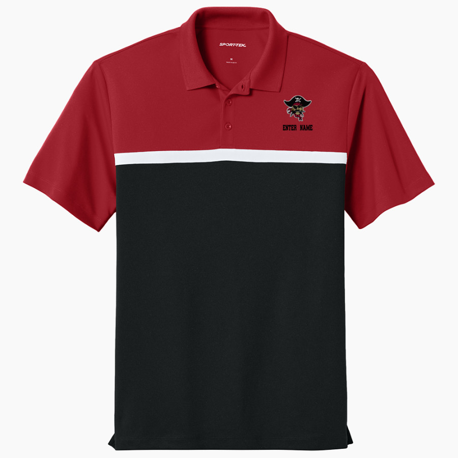 West Carrollton Pirates <span class="pdp-name-mascot">West Carrollton Pirates</span> Sport-Tek UV Micropique Colorblock Polo