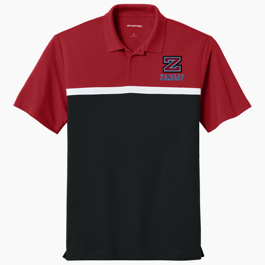 Zachary Broncos <span class="pdp-name-mascot">Zachary Broncos</span> Sport-Tek UV Micropique Colorblock Polo