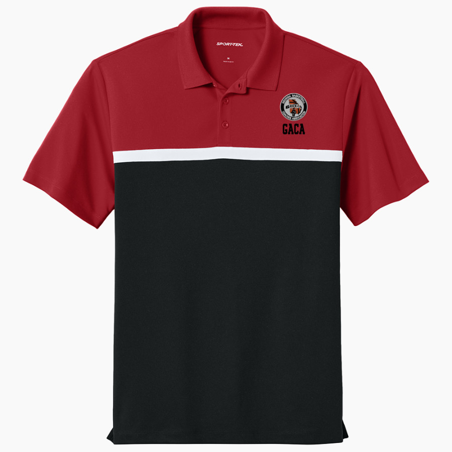 Georgia Athletic Coaches Association <span class="pdp-name-mascot">Georgia Athletic Coaches Association</span> Sport-Tek UV Micropique Colorblock Polo
