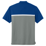 BISMARCK-HENNING HIGH SCHOOL BLUE DEVILS <span class="pdp-name-mascot">BISMARCK - HENNING BLUE DEVILS</span> Sport-Tek UV Micropique Colorblock Polo Back Thumbnail