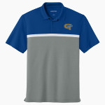 GERMANTOWN HIGH SCHOOL WARHAWKS Sport-Tek UV Micropique Colorblock Polo Front Thumbnail