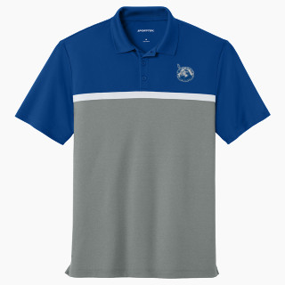Sport-Tek UV Micropique Colorblock Polo