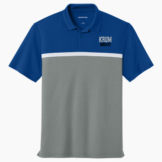 Sport-Tek UV Micropique Colorblock Polo