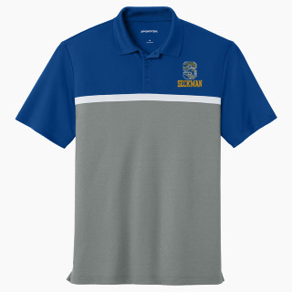 Sport-Tek UV Micropique Colorblock Polo