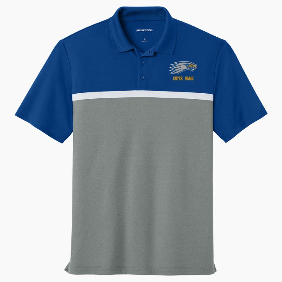 Northwest University Eagles Online Store Sport-Tek UV Micropique Colorblock Polo