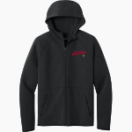 Otterbein University Cardinals <span class="pdp-name-mascot">Otterbein University Cardinals</span> Sport-Tek Men's Contrast Full-Zip Hoodie Front Thumbnail
