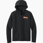 Plainfield East Bengals <span class="pdp-name-mascot">Plainfield East</span> Sport-Tek Men's Contrast Full-Zip Hoodie Front Thumbnail
