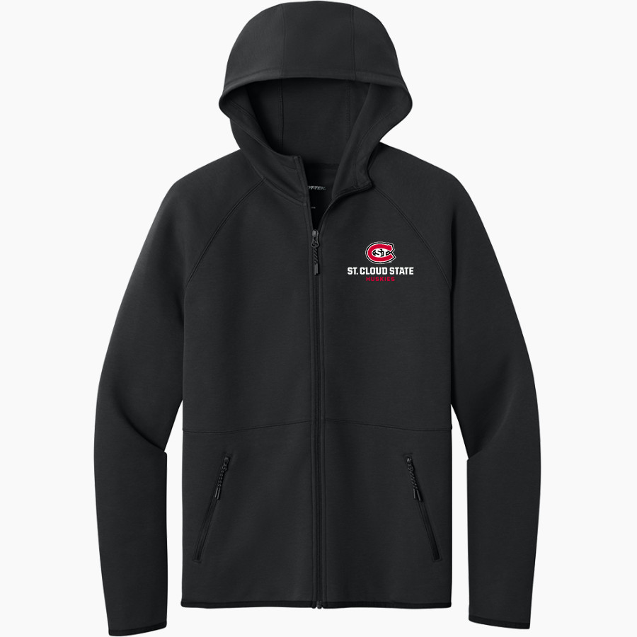 St. Cloud State University The Official Online Store <span class="pdp-name-mascot">St. Cloud State Huskies</span> Sport-Tek Men's Contrast Full-Zip Hoodie