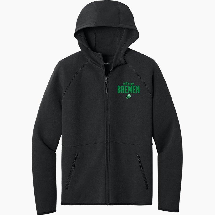 Bremen Athletics Sideline Store <span class="pdp-name-mascot">Bremen Lions</span> Sport-Tek Men's Contrast Full-Zip Hoodie