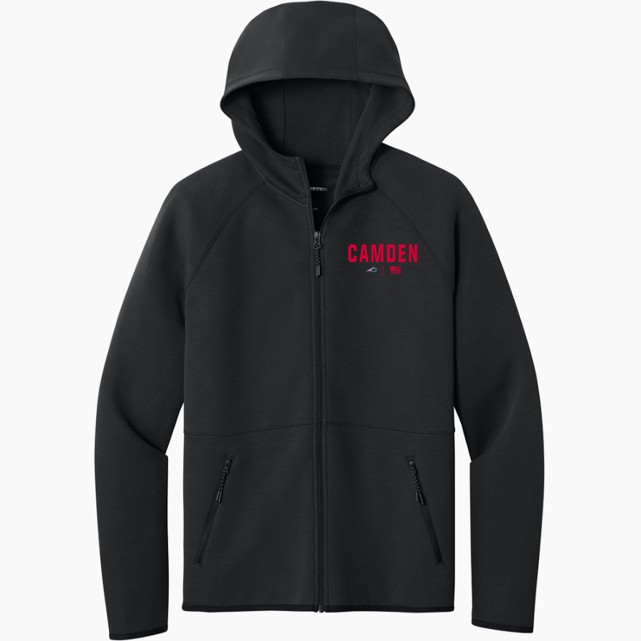 Camden War Eagles <span class="pdp-name-mascot">Camden Eagles</span> Sport-Tek Men's Contrast Full-Zip Hoodie