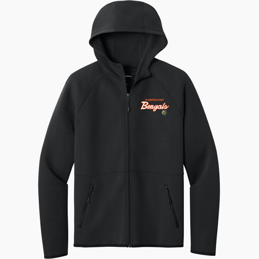 Plainfield East Bengals <span class="pdp-name-mascot">Plainfield East</span> Sport-Tek Men's Contrast Full-Zip Hoodie