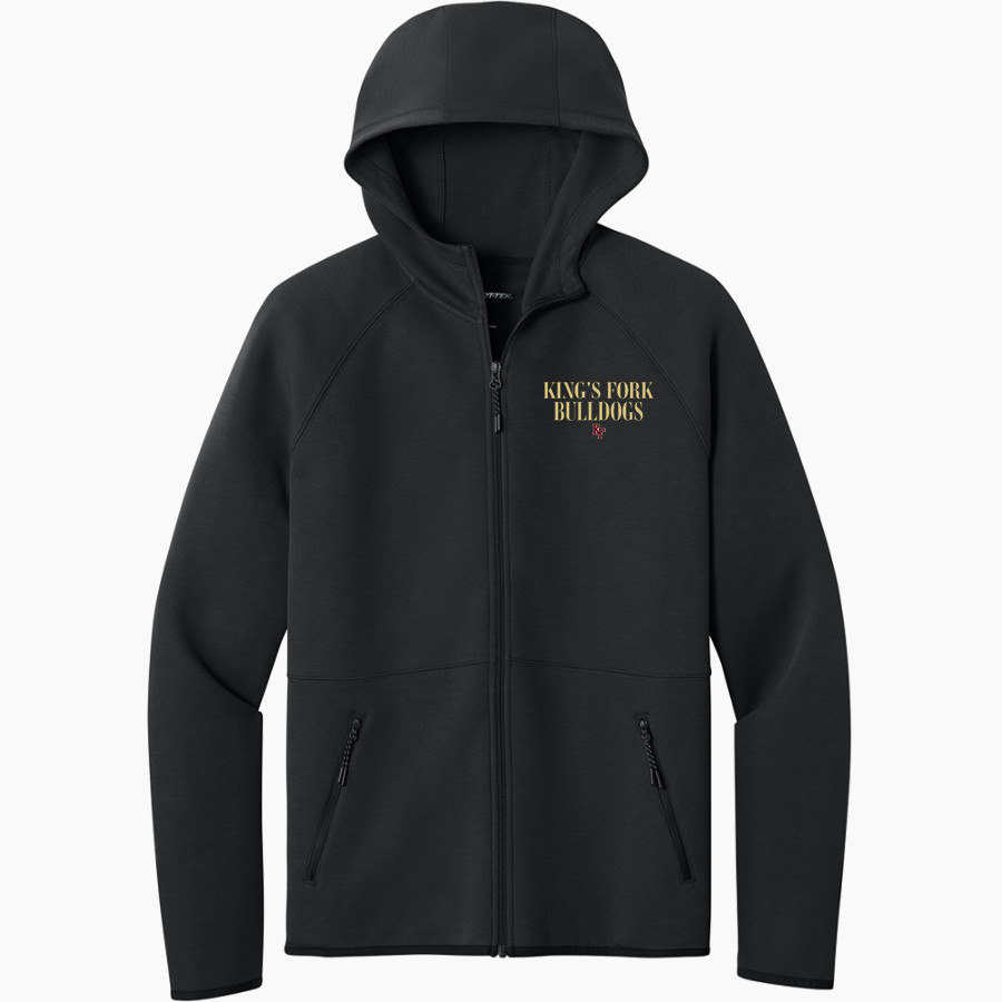 KING'S FORK HIGH SCHOOL BULLDOGS <span class="pdp-name-mascot">KINGS FORK BULLDOGS</span> Sport-Tek Men's Contrast Full-Zip Hoodie