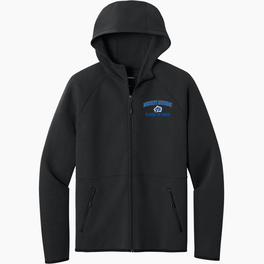 MERRITT ACADEMY HIGH SCHOOL MUSTANGS <span class="pdp-name-mascot">MERRITT ACADEMY MUSTANGS</span> Sport-Tek Men's Contrast Full-Zip Hoodie