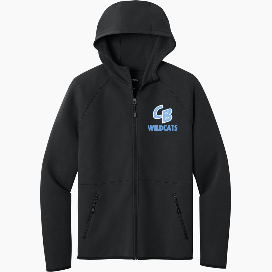 Cedar Bluffs Wildcats <span class="pdp-name-mascot">Cedar Bluffs Wildcats</span> Sport-Tek Men's Contrast Full-Zip Hoodie