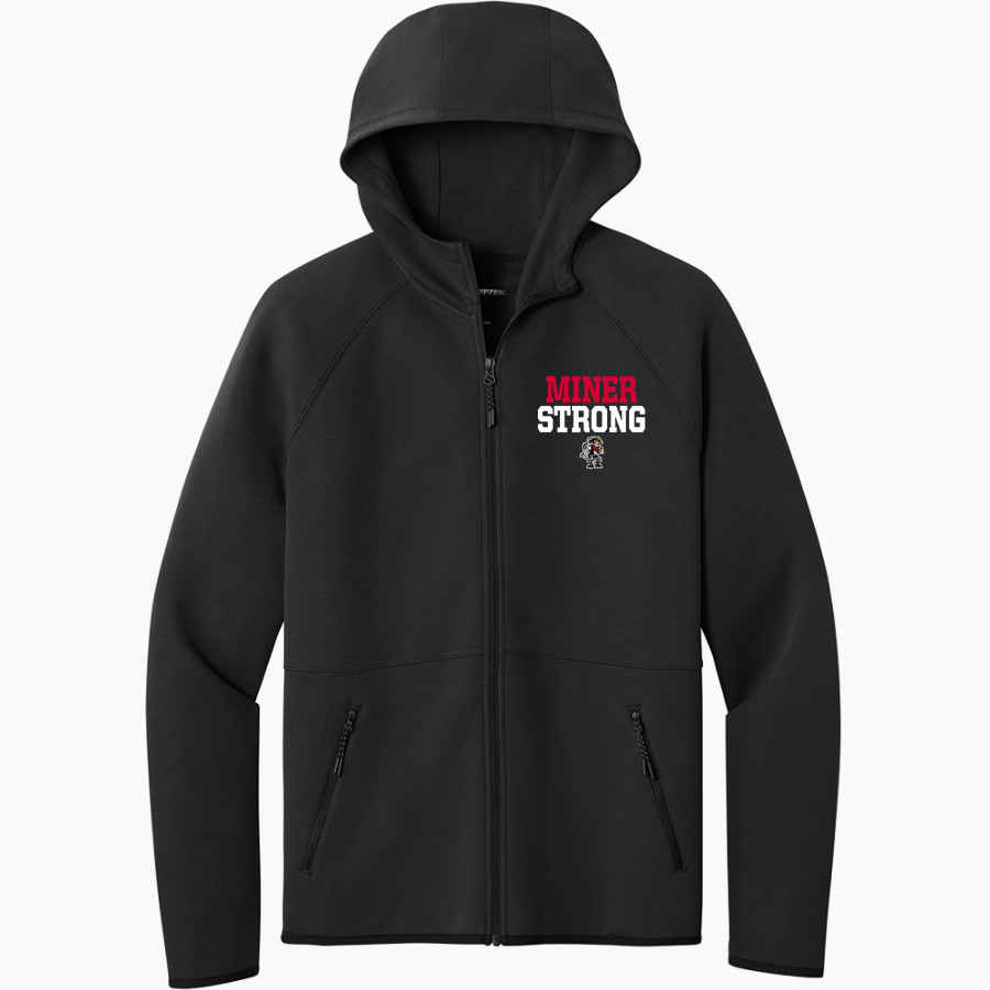 SHULLSBURG HIGH SCHOOL MINERS <span class="pdp-name-mascot">SHULLSBURG MINERS</span> Sport-Tek Men's Contrast Full-Zip Hoodie