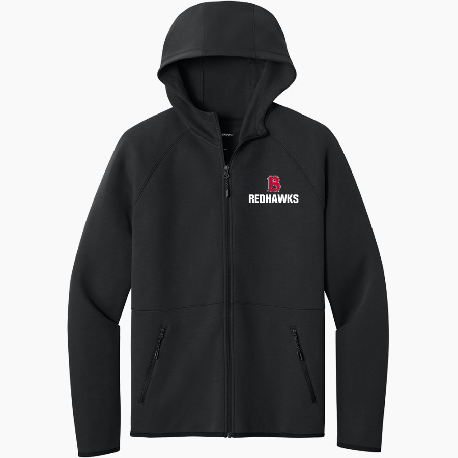 Benedictine University Mesa Redhawks <span class="pdp-name-mascot">Benedictine University Redhawks</span> Sport-Tek Men's Contrast Full-Zip Hoodie