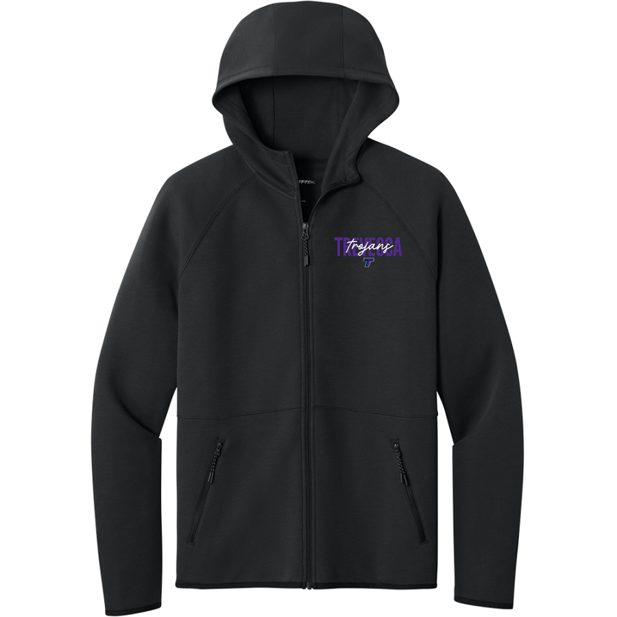 Trevecca University Trojans <span class="pdp-name-mascot">Trevecca University Trojans</span> Sport-Tek Men's Contrast Full-Zip Hoodie