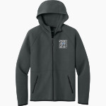 Bridge Boston Jaguars <span class="pdp-name-mascot">Bridge Boston Charter School Jaguars</span> Sport-Tek Men's Contrast Full-Zip Hoodie Front Thumbnail