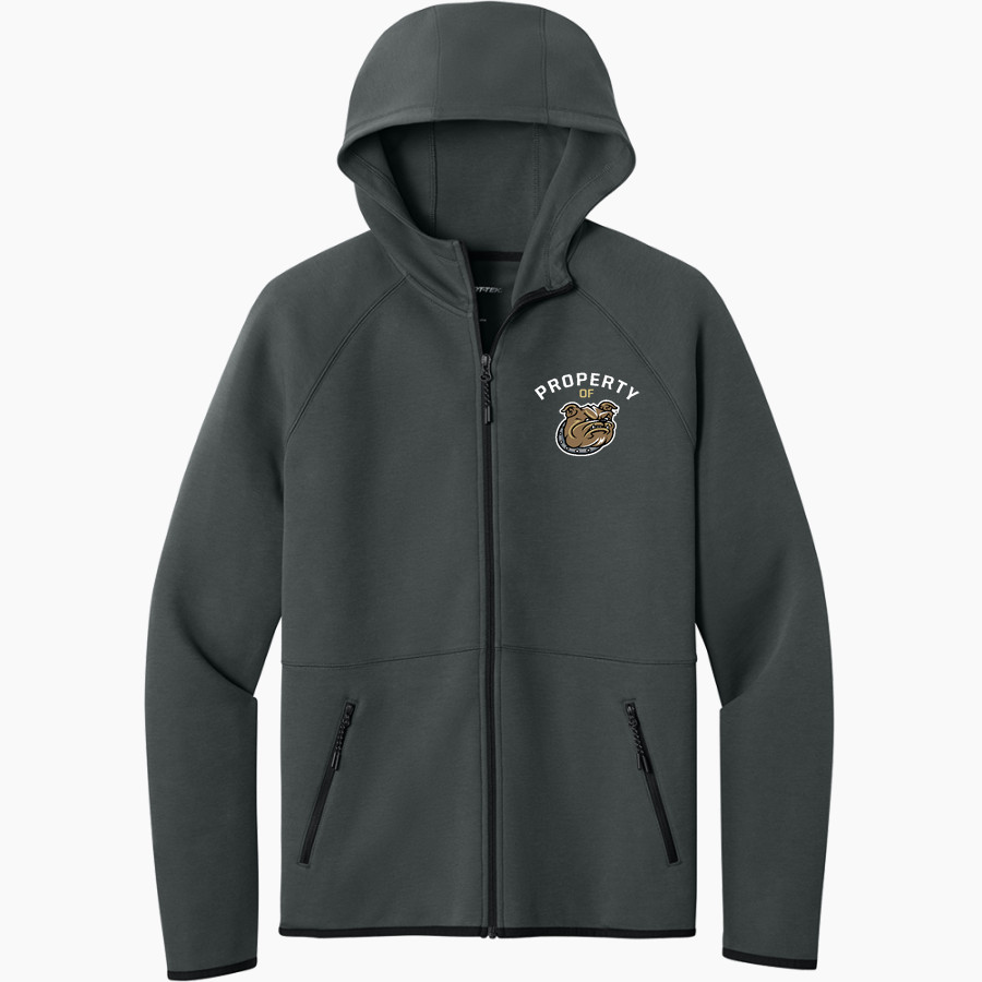 Bryant Bulldogs <span class="pdp-name-mascot">Bryant Bulldogs</span> Sport-Tek Men's Contrast Full-Zip Hoodie