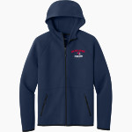 SPARTANBURG CHRISTIAN ACADEMY WARRIORS <span class="pdp-name-mascot">SPARTANBURG WARRIORS</span> Sport-Tek Men's Contrast Full-Zip Hoodie Front Thumbnail