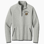 Bryant Bulldogs <span class="pdp-name-mascot">Bryant Bulldogs</span> Sport-Tek Men's Contrast 1/4-Zip Front Thumbnail