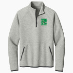 ULS Jr. Bows <span class="pdp-name-mascot">Junior Rainbows</span> Sport-Tek Men's Contrast 1/4-Zip Front Thumbnail