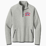 Plainfield Quakers <span class="pdp-name-mascot">Plainfield Quakers</span> Sport-Tek Men's Contrast 1/4-Zip Front Thumbnail